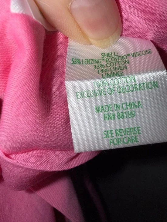 Lilly Pulitzer Mila Shift Confetti Pink size 16 nwt $228 - Picture 9 of 9